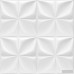Brayden Studio Parlex 19.7 L x 19.7 W 3D Embossed/Geometric 12-Panel Wallpaper Panel BSTU1350