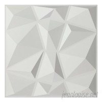 Orren Ellis Wiegers Diamond 19.7 L x 19.7 W 3D Embossed Wallpaper Panel DTAR1115