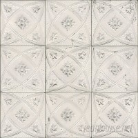 Walls Republic Ceramic Floral 33' x 20.8 Wallpaper Tile WREP1544