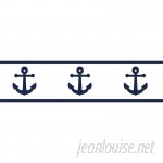 Sweet Jojo Designs Anchors Away 15 ' x 6" Scenic Border Wallpaper JJD5434
