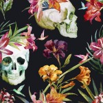 Walls Need Love Buried Treasure Removable 5' x 20" Floral Wallpaper WANL2615