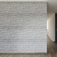 Walls Need Love Inked Lines Removable 8' x 20" Stripes Wallpaper WANL2652