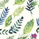 Walls Need Love Leafy Greens Removable 5' x 20" Floral Wallpaper WANL3119