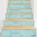 Walls Need Love Turquoise Spirals Removable 10' x 20 Abstract Wallpaper WANL2843