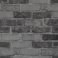 Walls Republic 32.97' x 20.8 Faux Running Brick Wallpaper WREP1417
