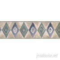 ChesapeakeWallcoverings Rhombus Geometric Design 15' L x 7'' W Wallpaper Border CHWA1074