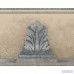 Fleur De Lis Living Hunterdon Vintage Abstract Silver Faux Stone Column Cracked 15' L x 5.25'' W Wallpaper Border FDLL8296