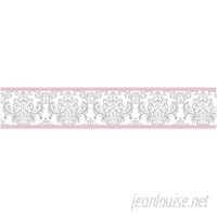 Sweet Jojo Designs Elizabeth 15' x 6" Damask Border Wallpaper JJD4839