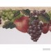 York Wallcoverings 15' L x 5.5'' W Grapes Apple Plums Retro Design Wallpaper Border WHW3681