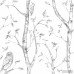 August Grove Kraker 18' x 20.5 Gray Woods Wallpaper Roll ATGR4647