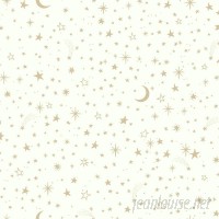 Harriet Bee Earnhardt Twinkle Little 16.5' L x 20.5 W Geometric Star Peel and Stick Wallpaper Roll RZM3593