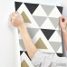 Mercer41 Rodden Triangle 16.5' L x 20.5 W Geometric Peel and Stick Wallpaper Roll MCRF4917
