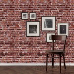 SimpleShapes 4' x 24" Brick Peel and Stick Wallpaper Roll SSHA1083