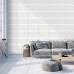 Tempaper Lines Washed by Bobby Berk Self-Adhesive, Removable 33' x 20.5 Texture Wallpaper Roll TZP1099