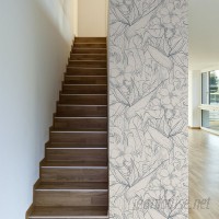 Walls Need Love Ida Removable 10' x 20" Floral Wallpaper WANL3454
