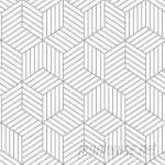 Wrought Studio Rumsey Stripped Hexagon 16.5' L x 20.5" W Geometric Peel and Stick Wallpaper Roll VRKG7656