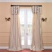 Astoria Grand Hallman Ruched Faux Silk Taffeta Thermal Rod Pocket Single Curtain Panel ASTG8756