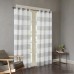 Beachcrest Home Brimfield Striped Sheer Grommet Single Curtain Panel SEHO8421