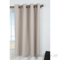 Darby Home Co Sallie Solid Blackout Thermal Grommet Single Curtain Panel DBYH8496
