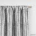 Harriet Bee Clarwin Geometric Blackout Thermal Rod Pocket Single Curtain Panel HBEE4330