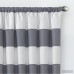 Viv + Rae Jameson Striped Blackout Thermal Rod Pocket Single Curtain Panel VVRO6709