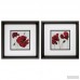 Alcott Hill 'Red Poppy' 2 Piece Framed Print Set ALTH2375