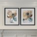 Alcott Hill 'Watercolor Poppy' 2 Piece Framed Graphic Art Print Set ALTH4569