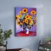 Andover Mills 'Sunflowers' by Claude Monet Painting Print on Canvas ADML2036