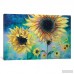Andover Mills Supermassive Sunflowers Painting Print on Wrapped Canvas ANDO6755