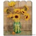 August Grove 'Country Sunflowers' Graphic Art Print on Wood AGTG4775