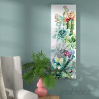 Bungalow Rose 'Succulent Garden I' Print on Wrapped Canvas BGRS1687