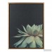 Bungalow Rose 'Sylvie Succulent' Framed Photographic Print on Canvas BGRS6531