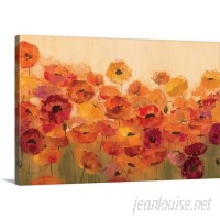 Canvas On Demand 'Summer Poppies' by Silvia Vassileva Painting Print on Canvas CAOD5712