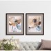 Darby Home Co Poppy 2 Piece Framed Painting Print Set DBYH4044