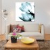 East Urban Home 'Translucent Tulips II in Aqua' Graphic Art Print on Canvas ESUR1123