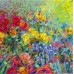 East Urban Home Iris Scott - 'Clay Flowers' Painting Print on Canvas ESUR9536