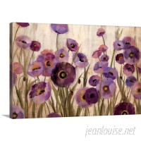 Great Big Canvas 'Pink and Purple Flowers' by Silvia Vassileva Painting Print GBCN4258