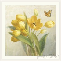 Great Big Canvas 'Yellow French Tulips' Danhui Nai Painting Print GRWO1217