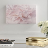 House of Hampton 'Pink Peony Petals II' Photographic Print on Wrapped Canvas HMPT4918