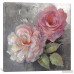 Lark Manor 'Roses on Gray I' Painting Print on Wrapped Canvas LRKM3137