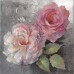Lark Manor 'Roses on Gray I' Painting Print on Wrapped Canvas LRKM3137