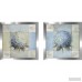 Ophelia Co. Blue Hydrangea' 2 Piece Framed Acrylic Painting Print Set Under Glass OPCO1366