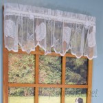 Beachcrest Home Tradewinds Lace Scalloped Bottom 56" Valance BCHH5380