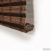 World Menagerie Caywood Cordless Flatweave Semi-Sheer Brown Roman Shade LHZ1200