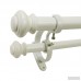 Darby Home Co Margery Double Curtain Rod and Hardware Set DABY1030