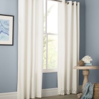 Beachcrest Home Plant City Solid Blackout Thermal Grommet Curtain Panels BCHH8061
