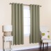 Best Home Fashion, Inc. Solid Blackout Thermal Grommet Curtain Panels BEHF1739
