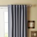 Best Home Fashion, Inc. Solid Blackout Thermal Rod Pocket Single Curtain Panel BEHF1346