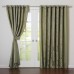 Best Home Fashion, Inc. Wide Width Damask Jacquard Grommet Curtain Panels BEHF1015