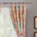 Bungalow Rose Tantonville Geometric Semi-Sheer Tab Top Curtain Panels BNRS8757
